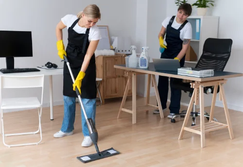 Nettoyage de bureau professionnel aux Bois d'Anjou